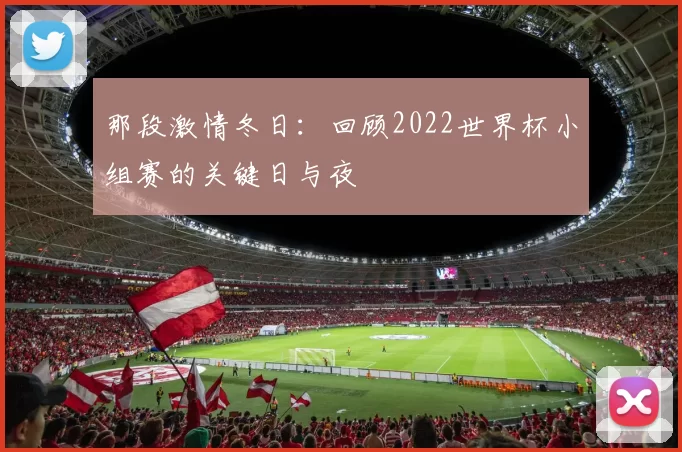 那段激情冬日：回顾2022世界杯小组赛的关键日与夜